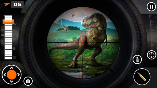 اسکرین شات بازی Dinosaur Shooting Games 3D 4