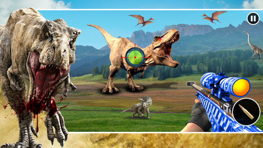 اسکرین شات بازی Dinosaur Shooting Games 3D 3