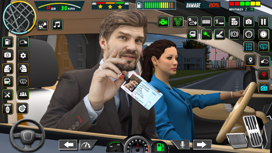 اسکرین شات 6 بازی US Car Driving School-Car game