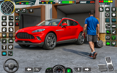 اسکرین شات 4 بازی US Car Driving School-Car game