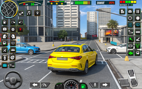 اسکرین شات 8 بازی US Car Driving School-Car game