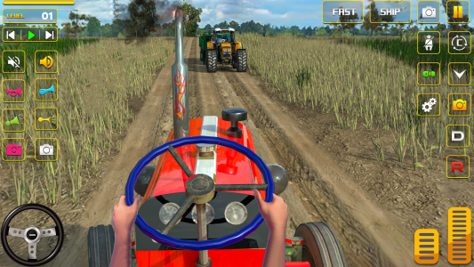 اسکرین شات 1 بازی Farming Tractor Game Simulator