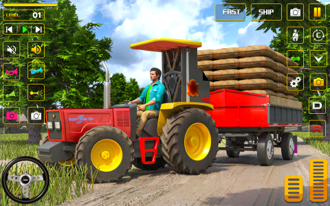 اسکرین شات 5 بازی Farming Tractor Game Simulator