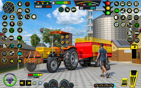 اسکرین شات 6 بازی Farming Tractor Game Simulator