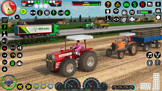 اسکرین شات بازی Farming Tractor Game Simulator 4