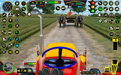 اسکرین شات 3 بازی Farming Tractor Game Simulator
