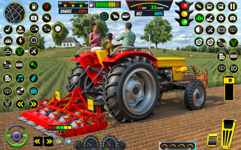 اسکرین شات 2 بازی Farming Tractor Game Simulator