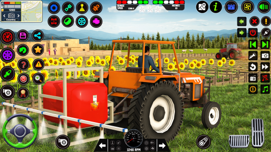 اسکرین شات بازی Farming Tractor Game Simulator 7