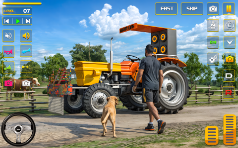 اسکرین شات 4 بازی Farming Tractor Game Simulator