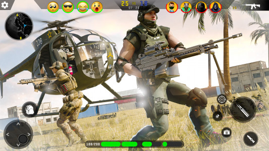 اسکرین شات بازی Real Gun Games Offline 3D 4