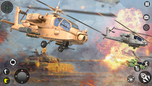 اسکرین شات بازی Helicopter Gunship 3D Warfare 1