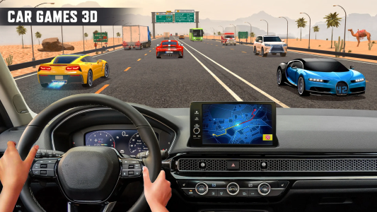 اسکرین شات 4 بازی Real Highway Car Racing Games