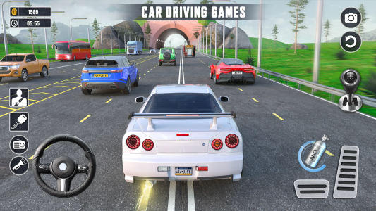 اسکرین شات 1 بازی Real Highway Car Racing Games