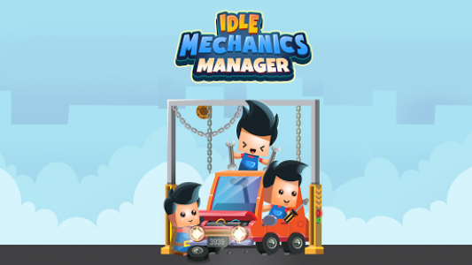 اسکرین شات بازی Idle Mechanics Manager – Car Factory Tycoon Game 1