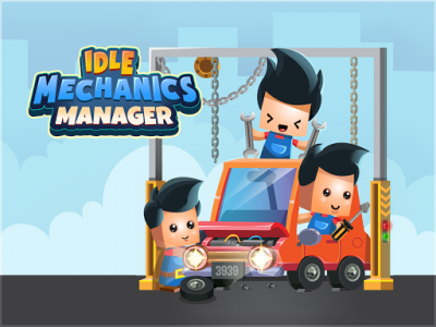 اسکرین شات بازی Idle Mechanics Manager – Car Factory Tycoon Game 7