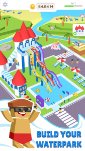اسکرین شات بازی Idle Waterpark 3D Fun Aquapark 1