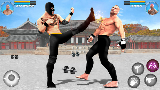 اسکرین شات بازی Kung Fu karate Game Offline 3D 2