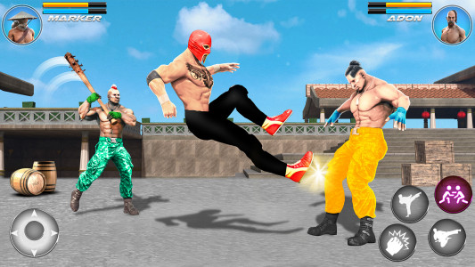 اسکرین شات بازی Kung Fu karate Game Offline 3D 3