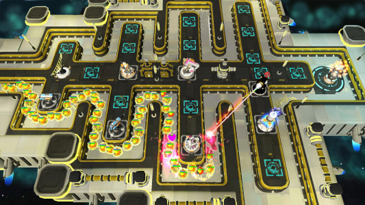 اسکرین شات 4 بازی Sci-Fi Tower Defense Module TD