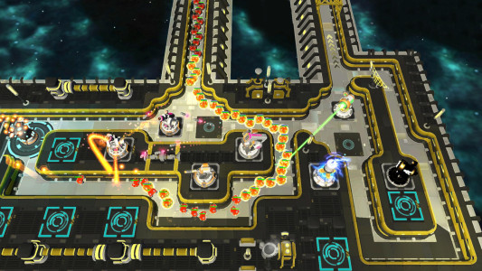 اسکرین شات 2 بازی Sci-Fi Tower Defense Module TD