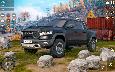 اسکرین شات 1 بازی Jeep Game-Jeep Driving 3d