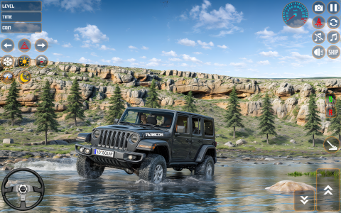 اسکرین شات 3 بازی Jeep Game-Jeep Driving 3d