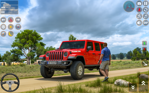 اسکرین شات 4 بازی Jeep Game-Jeep Driving 3d