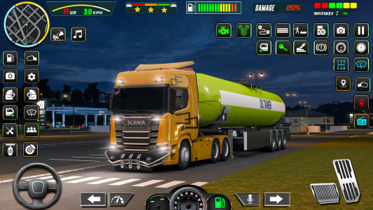 اسکرین شات بازی US Oil Tanker Transporter Game 2