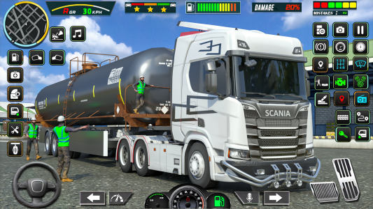 اسکرین شات بازی US Oil Tanker Transporter Game 4