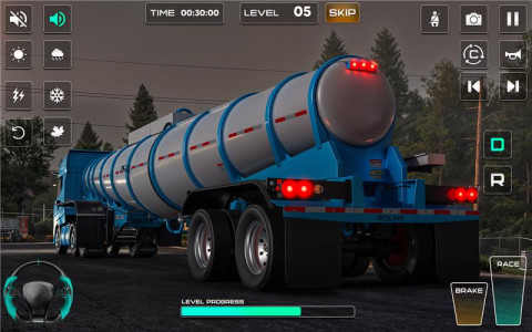 اسکرین شات 3 بازی US Oil Tanker Transporter Game