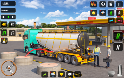 اسکرین شات 4 بازی US Oil Tanker Transporter Game