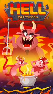اسکرین شات 5 بازی Hell: Idle Evil Tycoon Sim