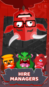 اسکرین شات 1 بازی Hell: Idle Evil Tycoon Sim
