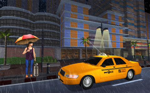 اسکرین شات برنامه City Taxi Driving Simulator :Taxi Driving Games 3D 7