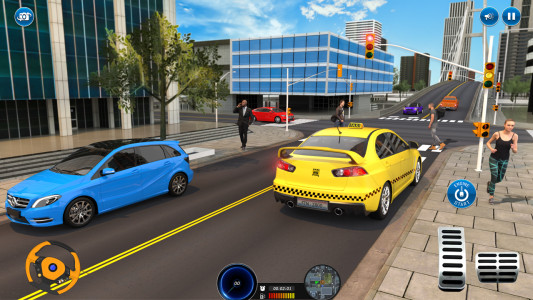 اسکرین شات برنامه City Taxi Driving Simulator :Taxi Driving Games 3D 4
