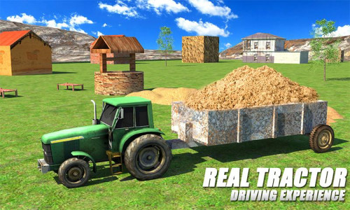 اسکرین شات بازی Tractor Farm & Excavator Sim 1