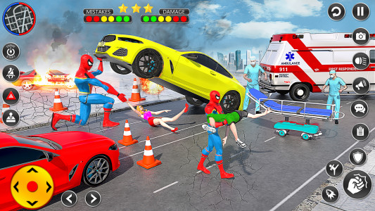 اسکرین شات بازی Spider Rope Hero Spider Games 4
