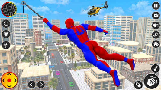 اسکرین شات 5 بازی Spider Rope Hero Spider Games