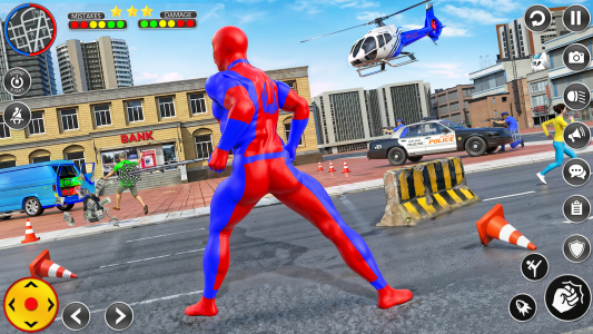 اسکرین شات 2 بازی Spider Rope Hero Spider Games