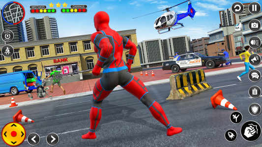 اسکرین شات بازی Spider Rope Hero Spider Games 3