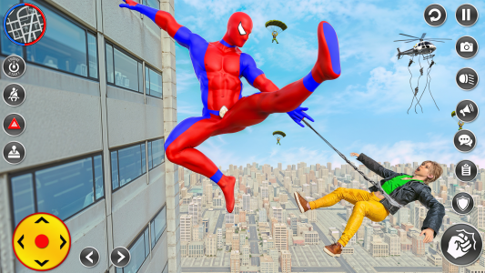 اسکرین شات 4 بازی Spider Rope Hero Spider Games