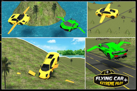 اسکرین شات بازی Flying Car 3D: Extreme Pilot 5
