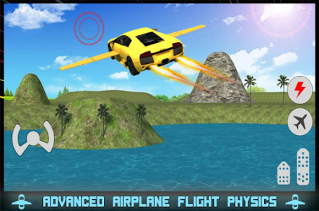 اسکرین شات بازی Flying Car 3D: Extreme Pilot 3