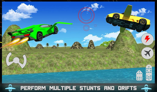 اسکرین شات بازی Flying Car 3D: Extreme Pilot 6