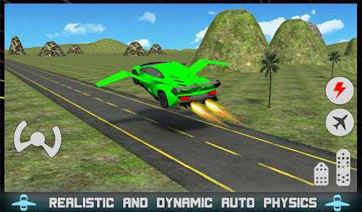 اسکرین شات بازی Flying Car 3D: Extreme Pilot 7