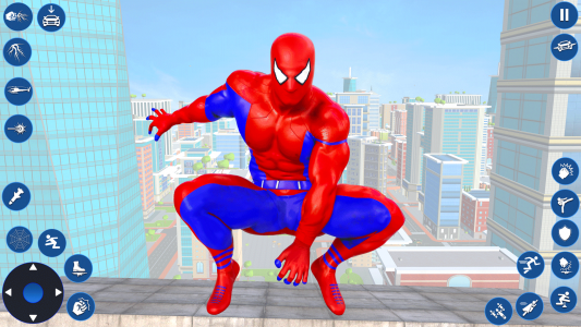 اسکرین شات برنامه Spider Rope Hero: Spider Games 2