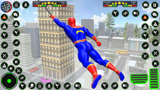 اسکرین شات برنامه Spider Rope Hero: Spider Games 1