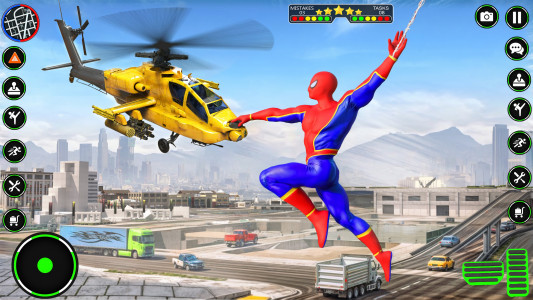 اسکرین شات برنامه Spider Rope Hero: Spider Games 5