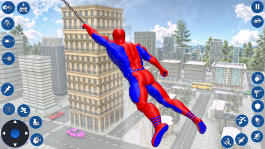 اسکرین شات برنامه Spider Rope Hero: Spider Games 5