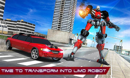 اسکرین شات بازی Limo Robot Transformation: Transform Robot Games 6